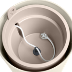 bouncy basil leinenweiß